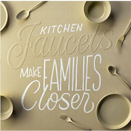 Kitchen faucets make families closer