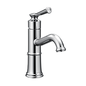 Belfield Chrome One-Handle High Arc Bathroom Faucet