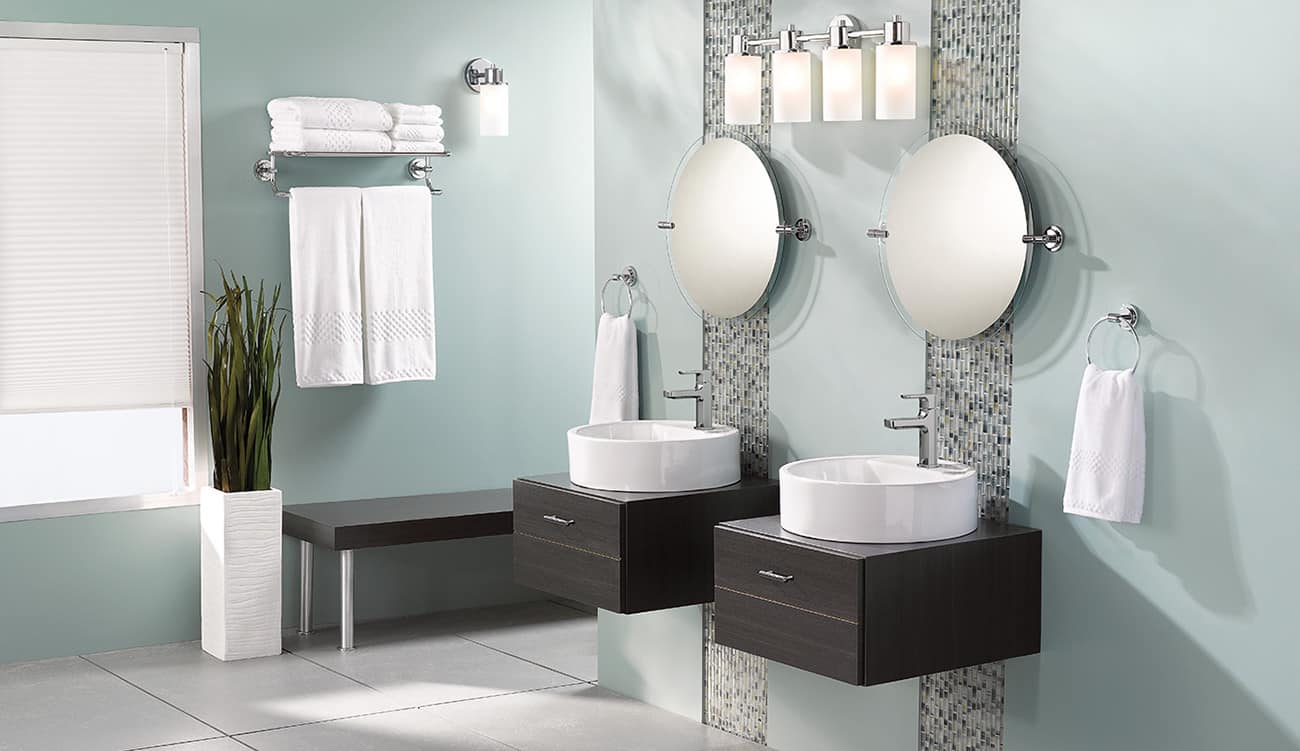 Styles de miroirs de salle de bain modernes