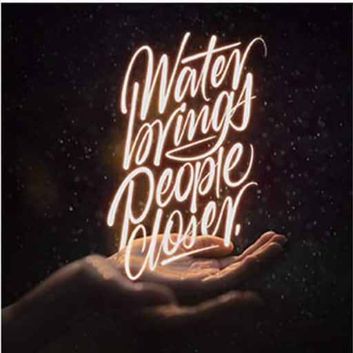 Water brings people closer