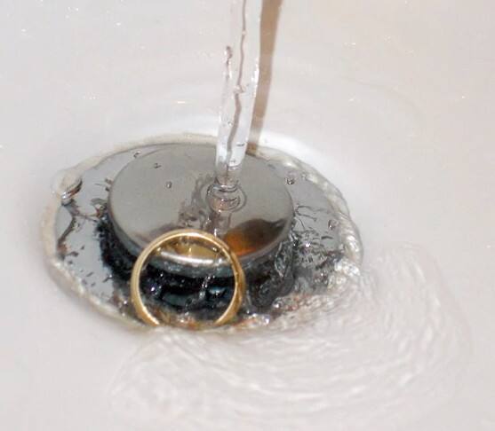 Treasure down the drain