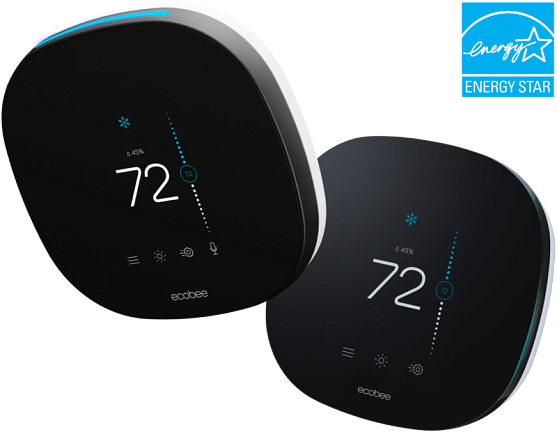 Thermostat intelligent Ecobee certifié ENERGY STAR