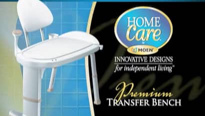 Installation sécuritaire pour la salle de bain - Assemblage du banc de transfert haut de gamme Home Care